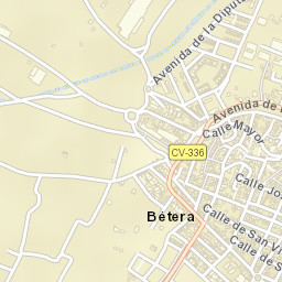 Bétera Street Map