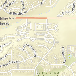 6724 South Webster Street, Littleton, CO Street Map