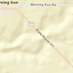 Morning Sun Ohio Street Map