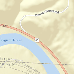 Center Bend Ohio Street Map