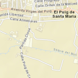 Puig Street Map