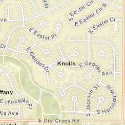 Southglenn Colorado Street Map