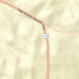 8199 State Highway 116, Rushville, MO Street Map
