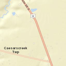 Middleton Corner Ohio Street Map