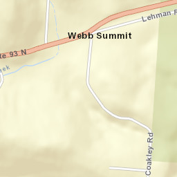 Webb Summit Ohio Street Map