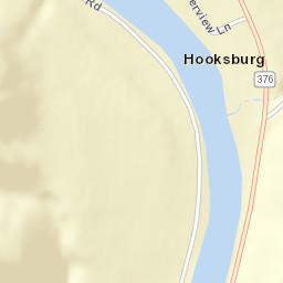 Hooksburg Ohio Street Map