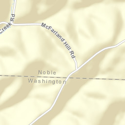 Honesty Ohio Street Map