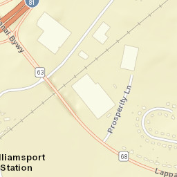9912-9922 Governor Lane Boulevard, Williamsport Street Map