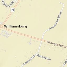 Williamsburg Delaware Street Map