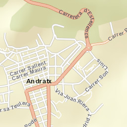 Andratx Street Map
