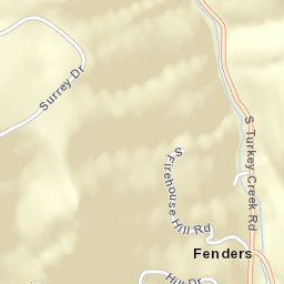 Fenders Colorado Street Map