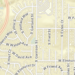 9460 West Elmhurst Drive, Littleton, CO Street Map