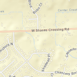 5250 County Road 700 North, Greenwood Street Map