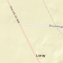 Luray Ohio Street Map