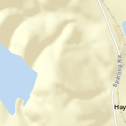 Hayward Ohio Street Map