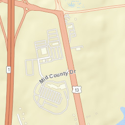 Wrangle Hill Delaware Street Map