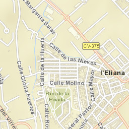 L'Eliana Street Map