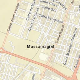 Massamagrell Street Map