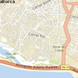 Palma Street Map