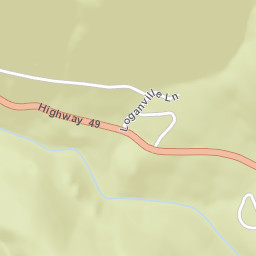 Loganville California Street Map