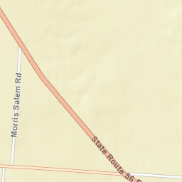 Thacher Ohio Street Map