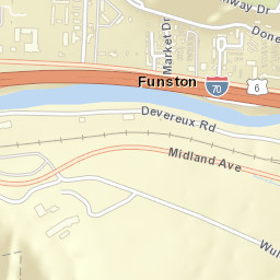 Funston Colorado Street Map