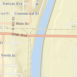 Utah Street, Atchison, KS 66002, USA Street Map