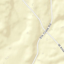 Astoria Ohio Street Map