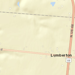 Lumberton Ohio Street Map