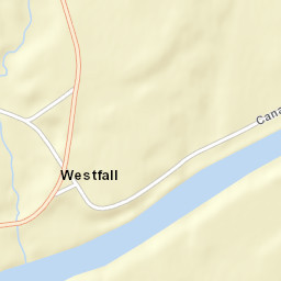 Westfall Ohio Street Map