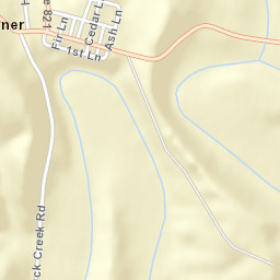 Warner Ohio Street Map