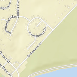 Saint Georges Delaware Street Map