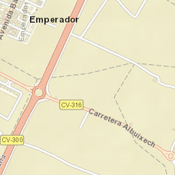 Emperador Street Map