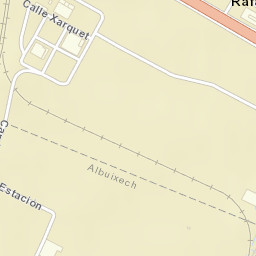 Albuixech Street Map