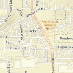 3166 Arneson Lane, Sparks, NV 89431 Street Map