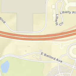 12300 Liberty Boulevard, Englewood, CO Street Map