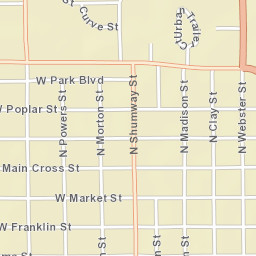 706 Curve St, Taylorville, IL 62568 Street Map