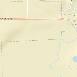 3022-3398 Lincoln Trail, Taylorville, IL 62568 Street Map