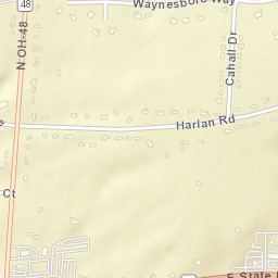 Kenricksville Ohio Street Map