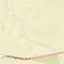 Johnson Ohio Street Map