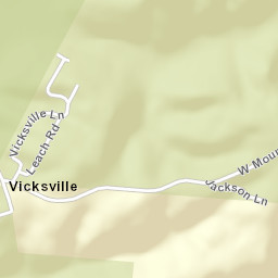 Vicksville Ohio Street Map
