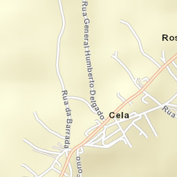 Cela Street Map