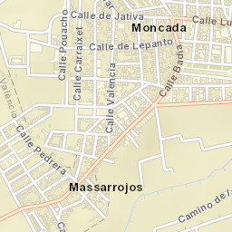 Moncada Street Map