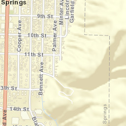 922 Lincoln Ave Glenwood Springs Street Map