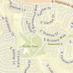 Kistler Park Colorado Street Map