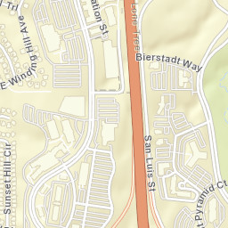 10375 Park Meadows Drive, Lone Tree, CO Street Map