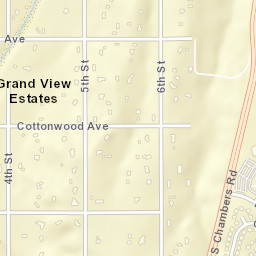 3682-3898 Cottonwood Ave, Parker, CO 80134 Street Map