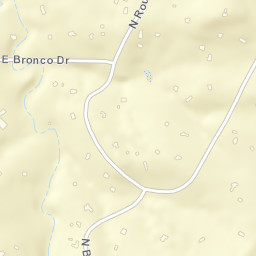 Ponderosa East Colorado Street Map