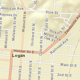 1-51 Highway 93, Logan, OH 43138, USA Street Map