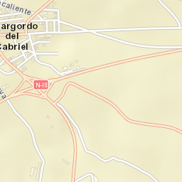 Villargordo del Cabriel Street Map